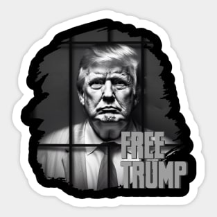 FREE TRUMP Sticker